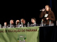 Conferência Estadual de Educação do Paraná - Conferência Estadual do Paraná. Fotos: José Fernando Ogura/Vice-governadoria do Paraná.